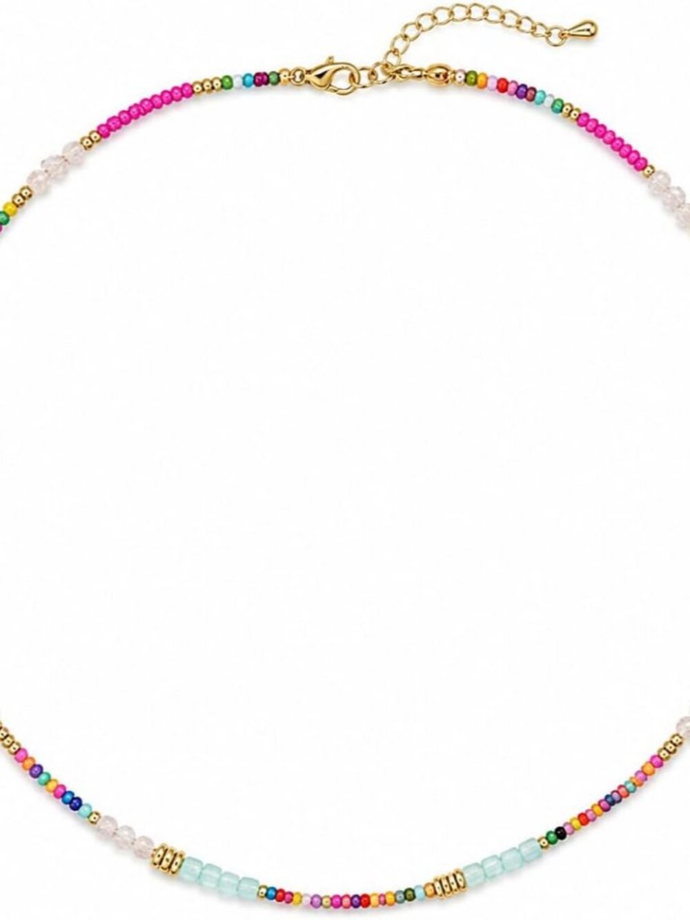 Beaded Necklaces for Women Colorful Boho